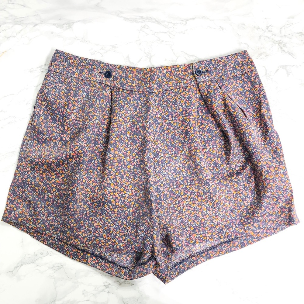 Anthropologie Kimchi Blue Flower Print Shorts